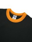 画像3: 【 JELADO（ジェラード） 】　10/- MEGA ツートンクルーネックメガサーマル [ ATHLETIC BRAND ] [ Black x Nachos ]