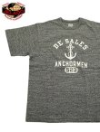 画像1: 【 JELADO（ジェラード） 】 プリントTシャツ [ Anchor Men Tee ] [ Black Pepper ] 【 メール便可 】 
