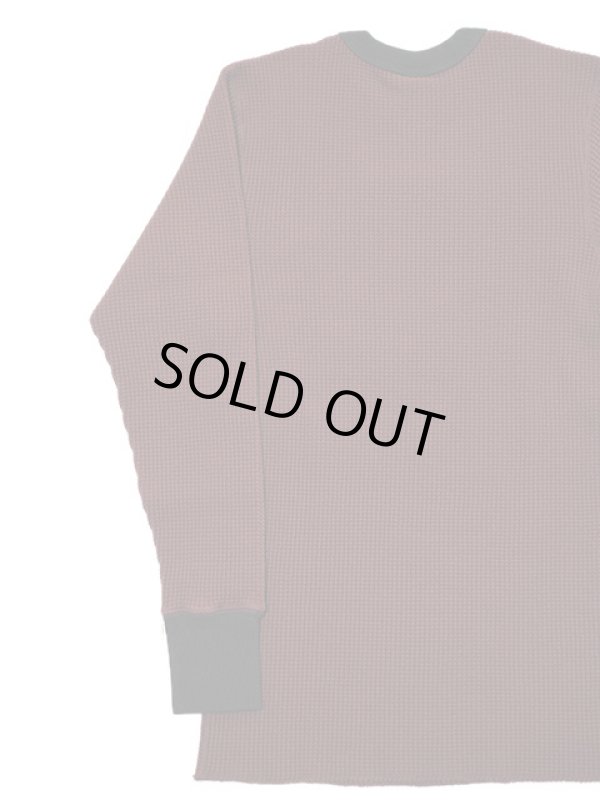 画像2: 【 JELADO（ジェラード） 】　10/- MEGA ツートンクルーネックメガサーマル [ ATHLETIC BRAND ] [ Wine x Black ]