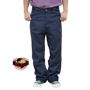 画像: 【 JELADO（ジェラード） 】 ウォバッシュストライプワークパンツ [ Hoghead Wabash Trousers ] [ Indigo Wabash ]