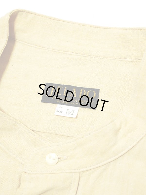 画像8: 【 JELADO（ジェラード） 】　七分袖バンドカラープルオーバーシャツ　[ Ploughman Shirts ]　[ Yellow ]