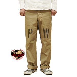 画像: 【 JELADO（ジェラード） 】　41カーキ PWステンシル　[ 41 Khaki P.W Stencil ] [ KHAKI ]