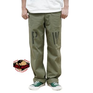 画像: 【 JELADO（ジェラード） 】　41カーキ PWステンシル　[ 41 Khaki P.W Stencil ] [ OLIVE ]