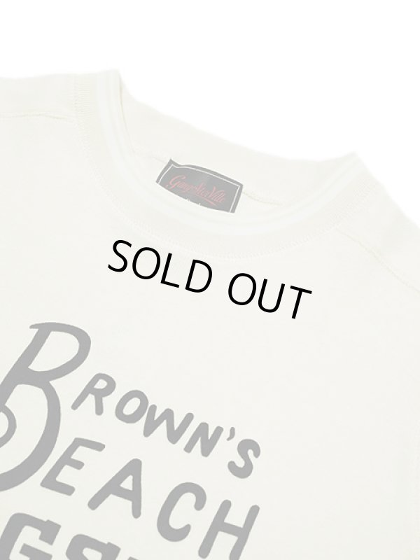 画像3: 【 メール便可 】  BROWN'S BEACH (ブラウンズビーチ) x Gangsterville（ギャングスタービル） 】　フライスロンT　[ MOONSHINE GANG-L/S T-SHIRT ]