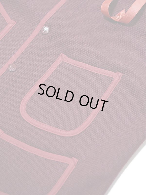 画像6: 【 BROWN'S BEACH (ブラウンズビーチ) 】　ビーチクロスベスト　[ EARLY VEST ] [ BURGUNDY ]