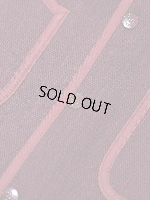 画像10: 【 BROWN'S BEACH (ブラウンズビーチ) 】　ビーチクロスベスト　[ EARLY VEST ] [ BURGUNDY ]