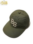 画像1: 【 メール便可 】 【 BROWN'S BEACH (ブラウンズビーチ) 】　クラシックロゴキャップ　[ BBJ Classic Logo Cap ] [ KHAKI ]