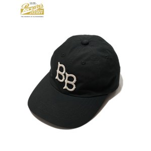 画像: 【 メール便可 】 【 BROWN'S BEACH (ブラウンズビーチ) 】　クラシックロゴキャップ　[ BBJ Classic Logo Cap ] [ BLACK ]