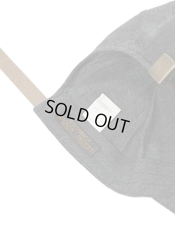 画像6: 【 BROWN'S BEACH (ブラウンズビーチ) 】　クラシックロゴキャップ　[ BBJ Classic Logo Cap ] [ COVERT BLACK ] 【 メール便可 】 