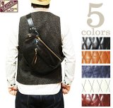 画像: 【 Y'2 LEATHER（ワイツーレザー） 】　ホースハイドウエストバッグ　HORSE HIDE WAIST BAG [ VINTAGE HORSE ] [ 馬革 ] 再入荷！