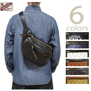 画像: 【 Y'2 LEATHER（ワイツーレザー） 】　ホースハイドウエストバッグ　HORSE HIDE WAIST BAG [ 馬革 ]
