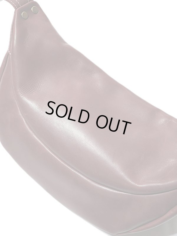 画像5: 【 限定モデル 】 【 Y'2 LEATHER（ワイツーレザー） 】　ホースハイドウエストバッグ　HORSE HIDE WAIST BAG [ HV HORSE CHERRY ] [ 馬革 ]