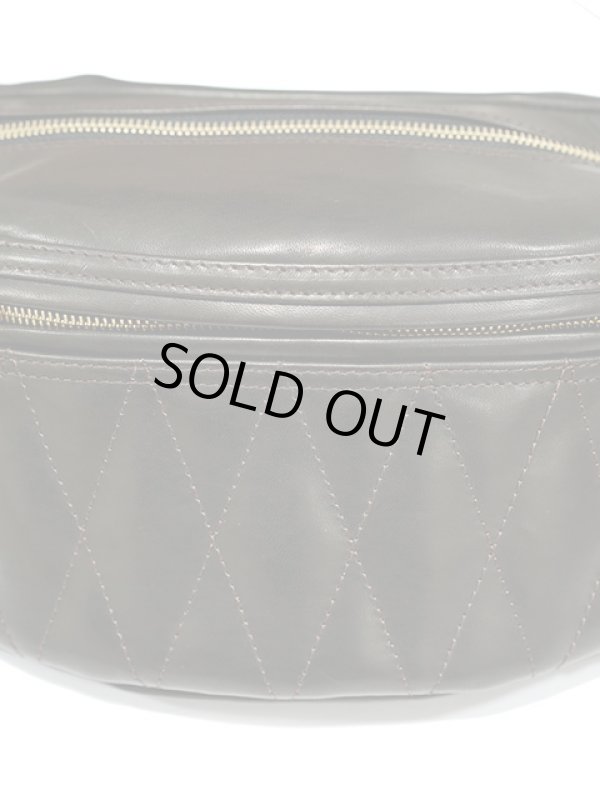 画像3: 【 限定モデル 】 【 Y'2 LEATHER（ワイツーレザー） 】　ホースハイドウエストバッグ　HORSE HIDE WAIST BAG [ COLLAGE HORSE BLACK ] [ 馬革 ]