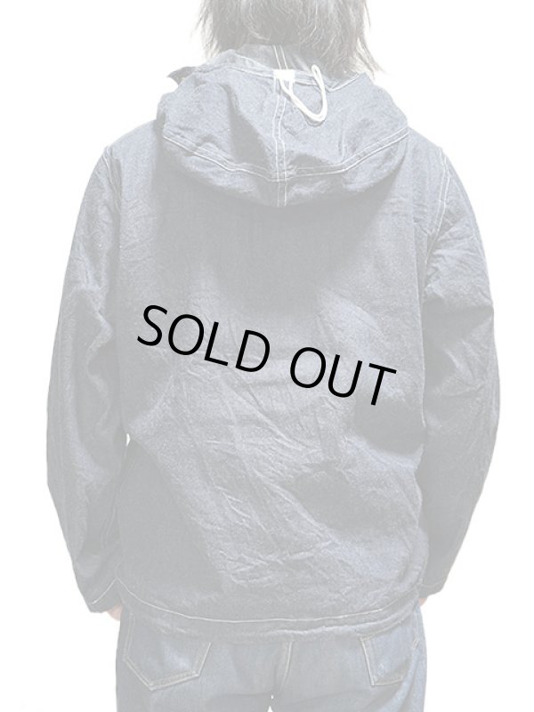 画像2: 【 BUZZ RICKSON'S（バズリクソンズ） 】　U.S. NAVY HOODED PULLOVER JACKET　[ DENIM ]
