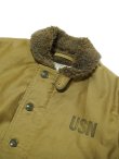 画像3: 【 BUZZ RICKSON'S（バズリクソンズ） 】 Type N-1 Khaki  [ NAVY DEPARTMENT DEMOTEX-ED ]