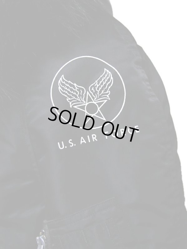 画像4: 【 BUZZ RICKSON'S×William Gibson（バズリクソンズ×ウィリアムギブソン） 】　BLACK N-3B SLENDER　[ MONO STENCIL ]