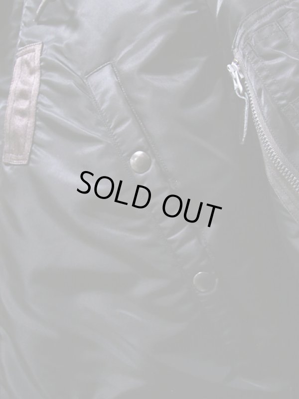 画像6: 【 BUZZ RICKSON'S×William Gibson（バズリクソンズ×ウィリアムギブソン） 】　BLACK N-3B SLENDER　[ MONO STENCIL ]