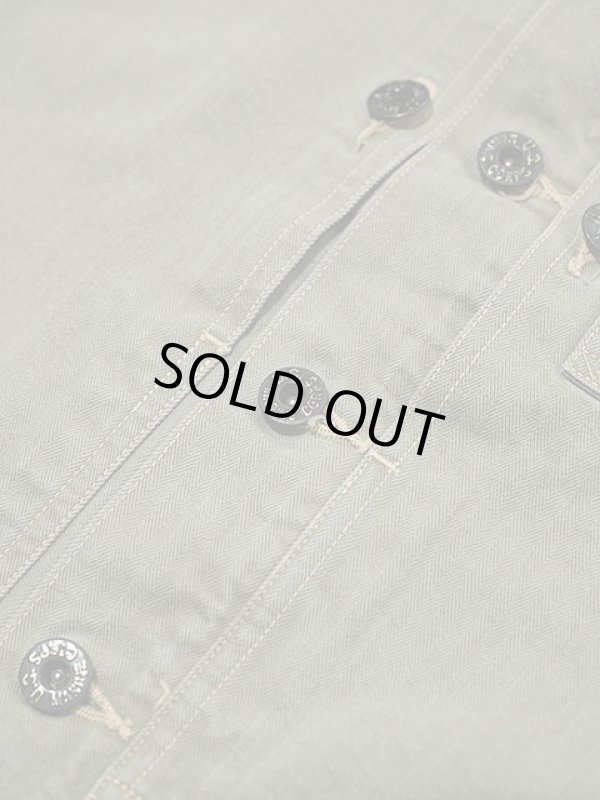 画像9: 【 BUZZ RICKSON'S（バズリクソンズ） 】　M-1944 HERRINGBONE UTILITY JACKET　[ U.S.M.C. ]