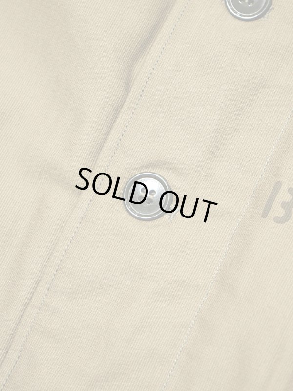 画像11: 【 BUZZ RICKSON'S（バズリクソンズ） 】 N-1 KHAKI DECK JACKET [ SS-317 BERBERO STENCIL ] 