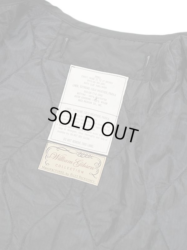 画像9: 【 BUZZ RICKSON'S × William Gibson（バズリクソンズ × ウィリアムギブソン） 】 Type BLACK LINER, EXTREME COLD WEATHER, PARKA [ BUZZ RICKSON MFG.CO.,INC. ] [ BLACK ]