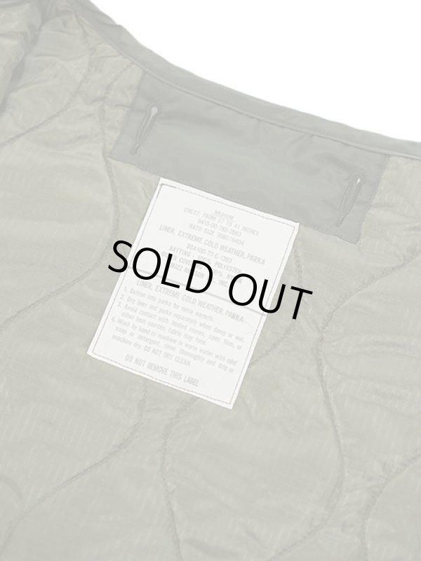 画像9: 【 BUZZ RICKSON'S（バズリクソンズ） 】 LINER, EXTREME COLD WEATHER, PARKA [ BUZZ RICKSON MFG.CO.,INC. ] [ OLIVE ]