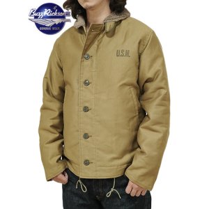 画像: 【 BUZZ RICKSON'S（バズリクソンズ） 】 Type N-1 Khaki  [ NAVY DEPARTMENT DEMOTEX-ED ]