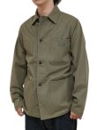 画像2: 【 BUZZ RICKSON'S（バズリクソンズ） 】　N-3 UTILITY JACKET [  “JAPAN MAP HAND PAINT” ] [ OLIVE ]