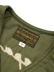 画像9: 【 BUZZ RICKSON'S（バズリクソンズ） 】 "SUKA" EMBROIDERY VEST [ OLIVE ]