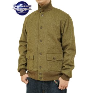 画像: 【 BUZZ RICKSON'S （バズリクソンズ） 】 WOOL A-1 JACKET [ AVIATION ASSOCIATES ] [ OLIVE ] 