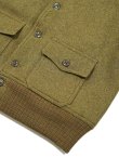 画像4: 【 BUZZ RICKSON'S （バズリクソンズ） 】 WOOL A-1 JACKET [ AVIATION ASSOCIATES ] [ OLIVE ] 