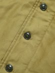 画像7: 【 BUZZ RICKSON'S（バズリクソンズ） 】 Type N-1 Khaki  [ NAVY DEPARTMENT DEMOTEX-ED ] [ STENCIL "MIDWAY" ]