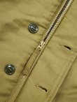 画像8: 【 BUZZ RICKSON'S（バズリクソンズ） 】 Type N-1 Khaki  [ NAVY DEPARTMENT DEMOTEX-ED ] [ STENCIL "MIDWAY" ]