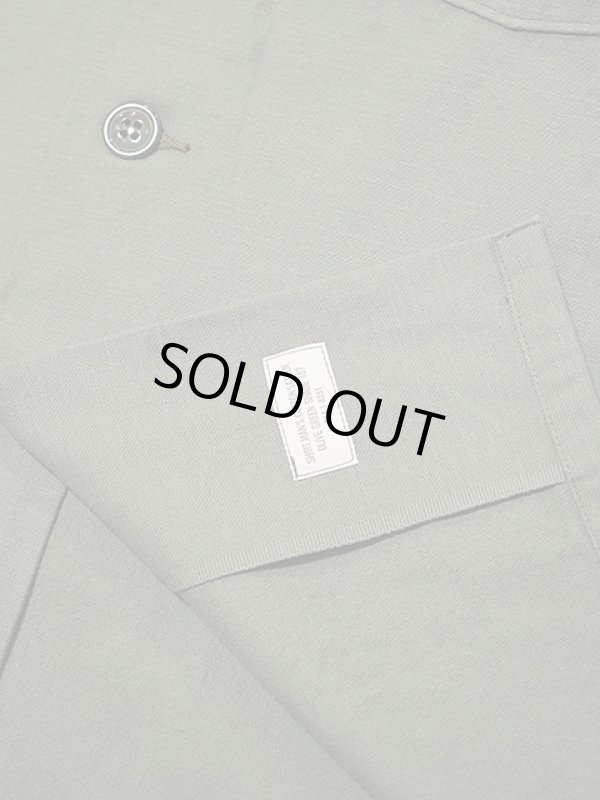 画像8: 【 BUZZ RICKSON'S（バズリクソンズ） 】　SHIRT,MAN'S,COTTON SATEEN,OLIVE GREEN SHADE 107　[ DEMILITARIZED ZONE ]