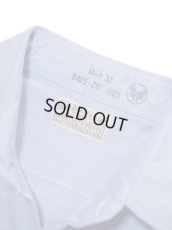 画像9: 【 BUZZ RICKSON'S（バズリクソンズ） 】　SHIRT,MAN'S,COTTON OXFORD CLOTH, 4oz. BLUE　[ OXFORD CLOTH ]