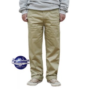 画像: 【 BUZZ RICKSON'S（バズリクソンズ） 】 チノパン [ BUZZ RICKSON’S ORIGINAL SPEC. CHINOS ] [ KHAKI ]