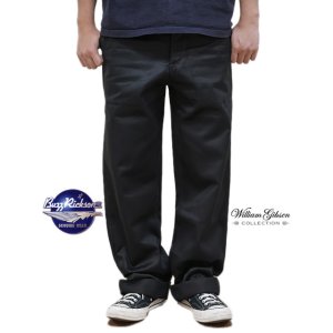 画像: 【 BUZZ RICKSON'S × William Gibson（バズリクソンズ×ウィリアムギブソン） 】 チノパン [ EARLY MILITARY CHINOS 1942 MODEL ] [ BLACK ]