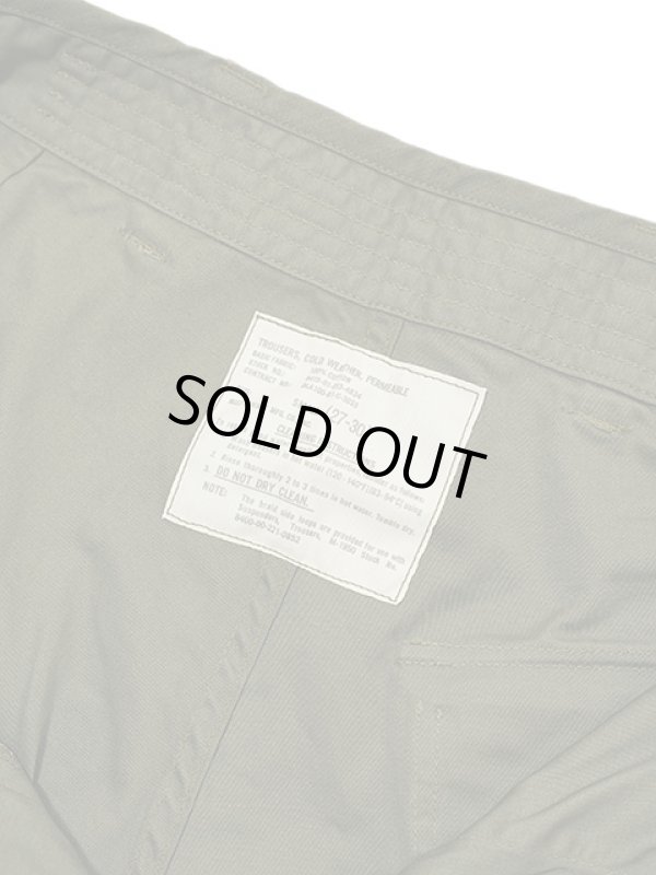 画像11: 【 BUZZ RICKSON'S（バズリクソンズ） 】 A-2 DECK トラウザース [ TROUSERS, COLD WEATHER, PERMEABLE (MOD.) ]