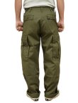 画像2: 【 BUZZ RICKSON'S（バズリクソンズ） 】 カーゴパンツ [ TROUSERS, MEN'S, COTTON WIND RESISTANT POPLIN, OLIVE GREEN, ARMY SHADE 107 ] [ SHORT LENGTH ]