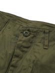 画像3: 【 BUZZ RICKSON'S（バズリクソンズ） 】 カーゴパンツ [ TROUSERS, MEN'S, COTTON WIND RESISTANT POPLIN, OLIVE GREEN, ARMY SHADE 107 ] [ SHORT LENGTH ]