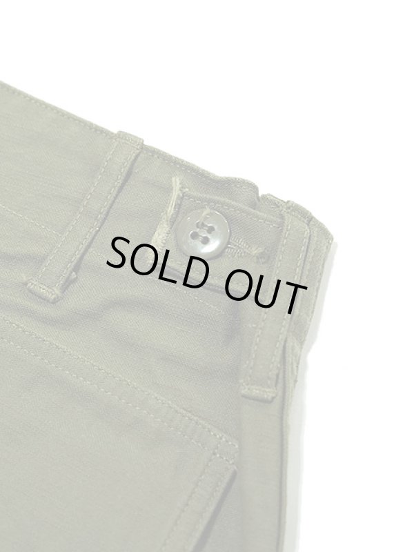 画像8: 【 BUZZ RICKSON'S（バズリクソンズ） 】 ベイカーショーツ [ Cotton Sateen Baker Shorts ] [ OLIVE ]