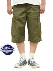 画像1: 【 BUZZ RICKSON'S（バズリクソンズ） 】 カーゴショーツ [ TROUSERS, MEN'S, COTTON WIND RESISTANT POPLIN, OLIVE GREEN, ARMY SHADE 107 SHORTS ]