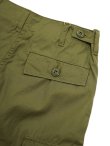 画像10: 【 BUZZ RICKSON'S（バズリクソンズ） 】 カーゴショーツ [ TROUSERS, MEN'S, COTTON WIND RESISTANT POPLIN, OLIVE GREEN, ARMY SHADE 107 SHORTS ]