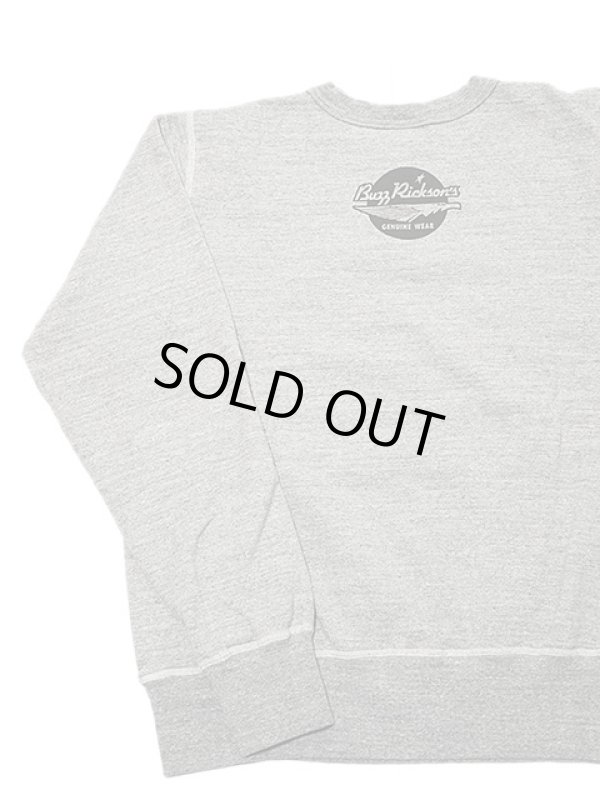 画像2: 【 BUZZ RICKSON'S×PEANUTS（バズリクソンズ×ピーナッツ） 】 スヌーピーセットインクルースウェット SNOOPY SET-IN CREW SWEAT [ MY FAVORITE JACKET ]