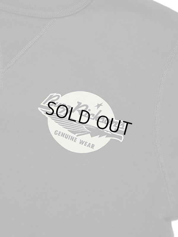 画像4: 【 BUZZ RICKSON'S×PEANUTS（バズリクソンズ×ピーナッツ） 】 スヌーピーセットインクルースウェット SNOOPY SET-IN CREW SWEAT [ NAVAL AIR STATION ]