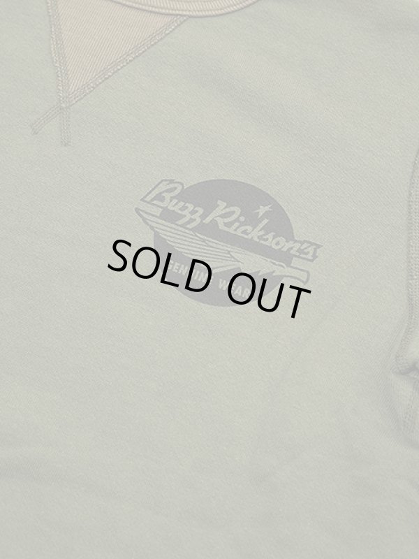 画像4: 【 BUZZ RICKSON'S×PEANUTS（バズリクソンズ×ピーナッツ） 】 スヌーピーセットインクルースウェット SNOOPY SET-IN CREW SWEAT [ TYPE A-3 CAP CLUB ]