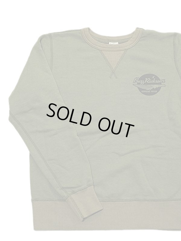 画像2: 【 BUZZ RICKSON'S×PEANUTS（バズリクソンズ×ピーナッツ） 】 スヌーピーセットインクルースウェット SNOOPY SET-IN CREW SWEAT [ TYPE A-3 CAP CLUB ]