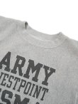 画像5: 【 BUZZ RICKSON'S（バズリクソンズ） 】 リバースウィーブスウェット REVERSE SWEAT CREW [ ARMY WESTPOINT USMA ]