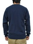 画像2: 【 BUZZ RICKSON'S（バズリクソンズ） 】 リバースウィーブスウェット REVERSE SWEAT CREW [ NAVY FOOTBALL ]