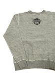 画像2: 【 BUZZ RICKSON'S × PEANUTS（バズリクソンズ × ピーナッツ） 】 スヌーピーセットインクルースウェット SNOOPY SET-IN CREW SWEAT [ U.S.NAVY ] [ H.GRAY ]