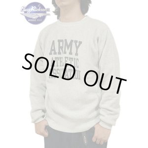 画像: 【 BUZZ RICKSON'S（バズリクソンズ） 】 リバースウィーブスウェット REVERSE SWEAT CREW [ ARMY ATHLETIC ASSOCIATION ]